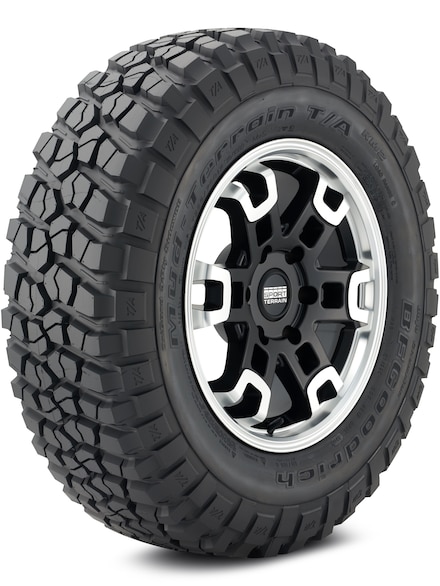 定番安いBF Goodrich Mud-Terrain T/A KM2 35X12.50R18LT 18インチ 夏タイヤ 4本 ホワイトレター　(VTL570) 中古品