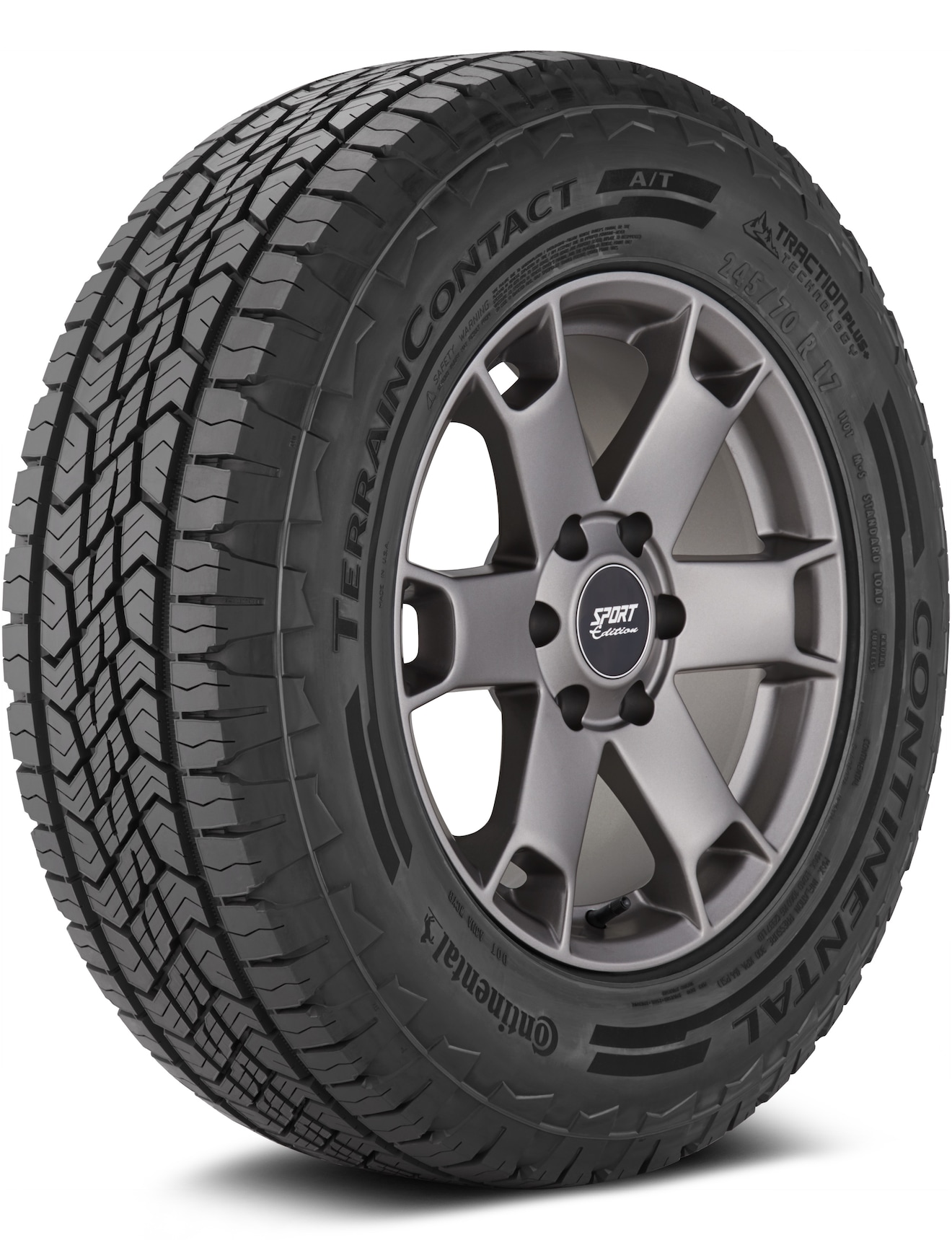 Continental TerrainContact A/T Tire Rack