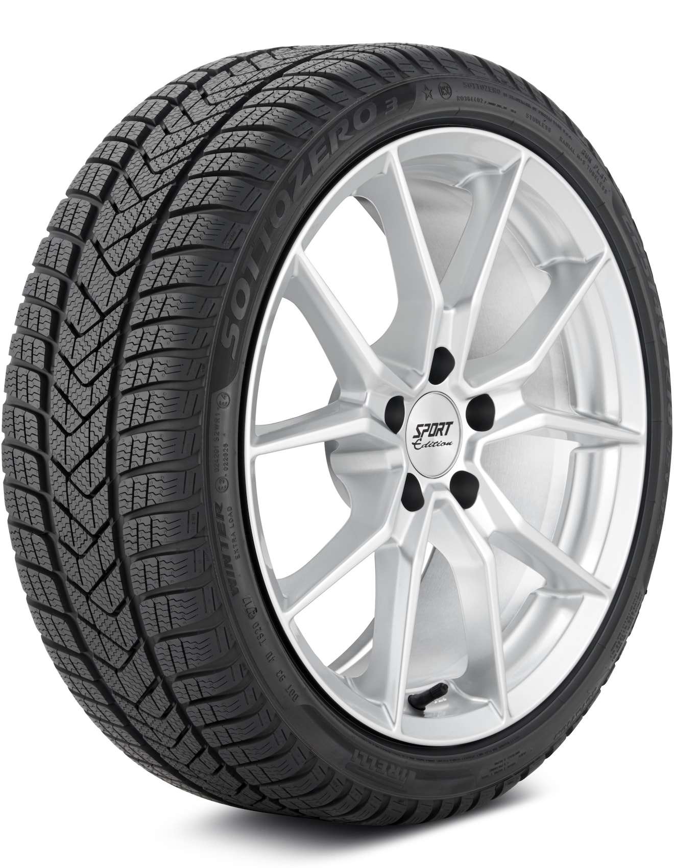 Pirelli Winter Sottozero Run Flat Tire Rack