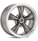 Wheel in carousel - American Racing Authentic Hot Rod AR105 Torq-Thrust M Anthracite w/Mach Lip