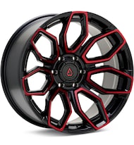 Cobra A116 Gloss Black w/Red Accent