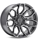Machined w/Gunmetal Accent