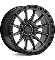 Mission A103 Gunmetal w/Black Lip