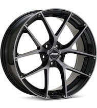 GT14 Black Machined w/Dark Tint