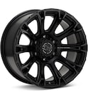 Wheel in carousel - Black Rhino Diamondback Black