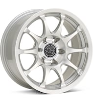 Ronin Gloss Silver Machined w/Clear