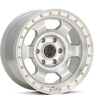 Trooper Gloss Silver Machined w/Clear