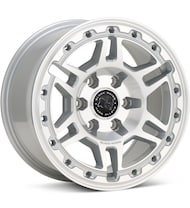 Vanguard Gloss Silver Machined w/Clear