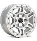 Gloss Silver Machined w/Clear