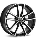 Machined w/Gloss Black Accent