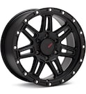 Wheel in carousel - DX4 Rebel Flat Black