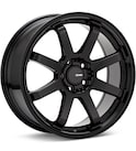Wheel in carousel - Enkei Tuning Vanquish Gloss Black
