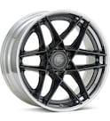 Gloss Gunmetal w/Chrome Lip
