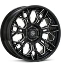 Gloss Black w/Milled Accent