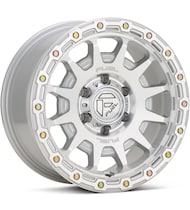 Fortress Gloss Silver Machined w/Clear