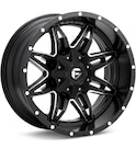 Wheel in carousel - Fuel Off-Road Lethal Black w/Milled Accent