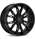 Black w/Gloss Black Lip
