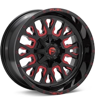 Stroke Black w/Red Accent