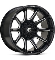 Super C Gloss Black w/Milled Accent