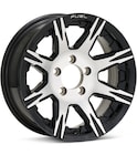 Machined w/Gloss Black Accent