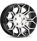 Machined w/Gloss Black Accent