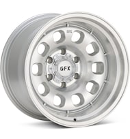 TR35 Low Silver Machined w/Clearcoat