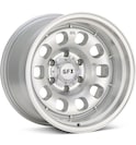 Silver Machined w/Clearcoat