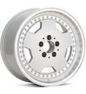 Silver w/Machined Lip
