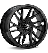 MR801 Gloss Black w/Milled Accent