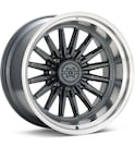 Gloss Titanium w/Machined Lip