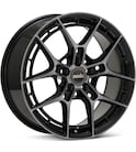 Black Machined w/Dark Tint