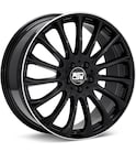 Wheel in carousel - MSW Type 30 Black w/Mach Lip