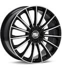 Wheel in carousel - MSW Type 30 Machined w/Black Accent