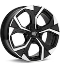 Wheel in carousel - MSW Type 43 Machined w/Gloss Black Accent