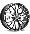 Machined w/Gloss Grey Accent