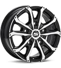 Machined w/Black Accent