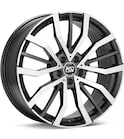Wheel in carousel - MSW Type 49 Machined w/Gloss Grey Accent