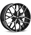 Machined w/Gloss Black Accent