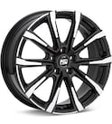 Machined w/Black Accent
