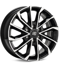 Type 42 6-Lug Machined w/Gloss Black Accent