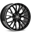 Gloss Black w/Machined Lip
