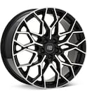 Machined w/Gloss Black Accent