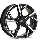Machined w/Gloss Black Accent