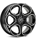 Machined w/Gloss Black Accent