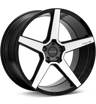 Modena Machined w/Gloss Black Accent