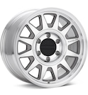 Wheel in carousel - Raceline Aero HD Silver Machined w/Clearcoat