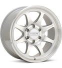 Silver Machined w/Clearcoat