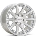 Silver Machined w/Clearcoat