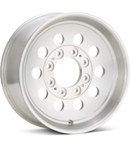 Aluminum Mod Silver Machined w/Clearcoat