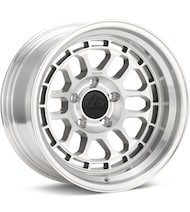 REIKA Wheels R35 Rambler N38 Silver Machined w/Clearcoat | Tire Rack